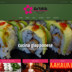 Artea ristorante, web design