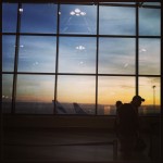 Sunrise at Malpensa Airport, Milano