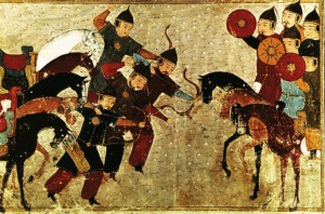 Mongol archers 13th century