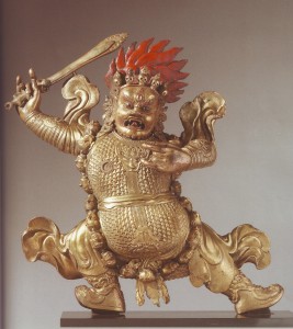 Statue of the Mongolian god Begtse