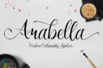 Arabella free brush font