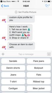 How chatbots work for users step 4